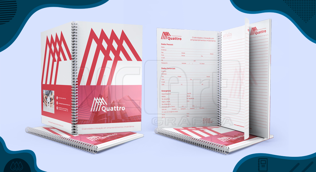 cadernos personalizados, cadernos promocionais, cadernos customizados, grafica sp