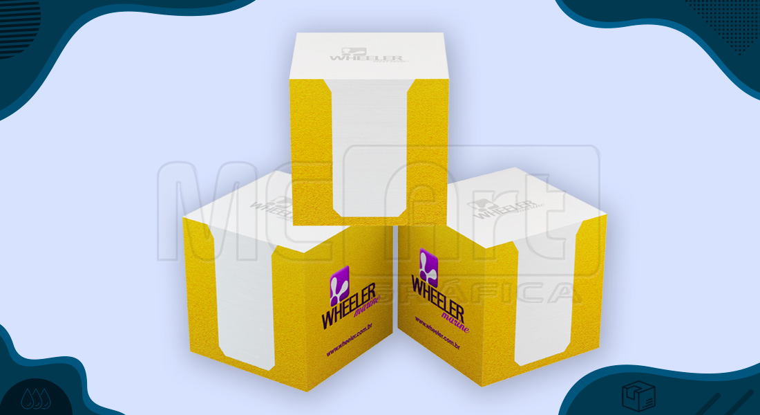 caixa bloco de anotações,brindes promocionais