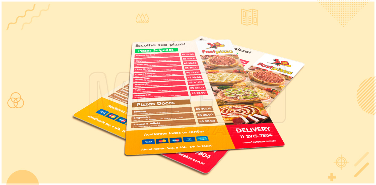 cardápios em pvc, cardápios para restaurantes, cardápios personalizados, impressão de cardápios 