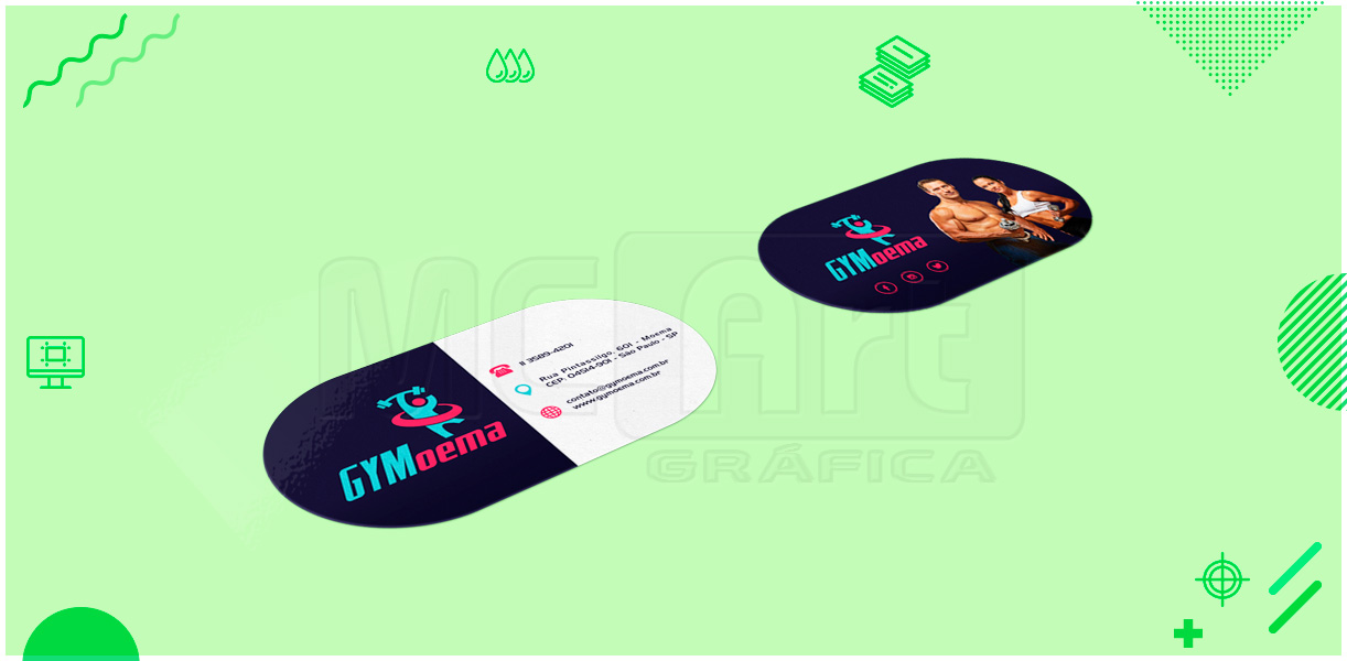 cartão de visita super quatro cantos arredondados, impressão de cartão de visita