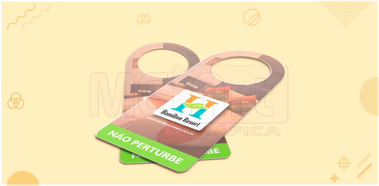 placa não perturbe personalizada, identificador de porta