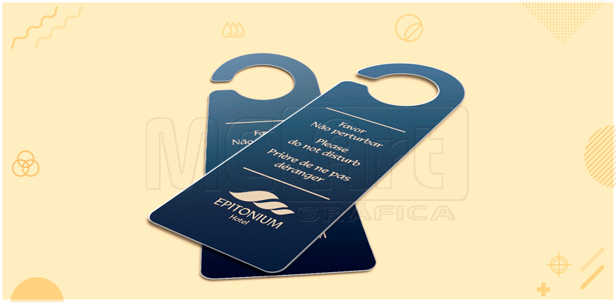 placa não perturbe personalizada, identificador de porta