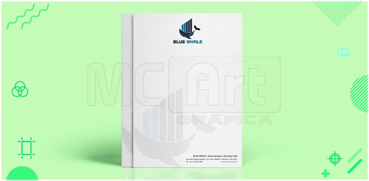 Papel Timbrado ou carta papel timbrado, papel carta, impressão de papel timbrado