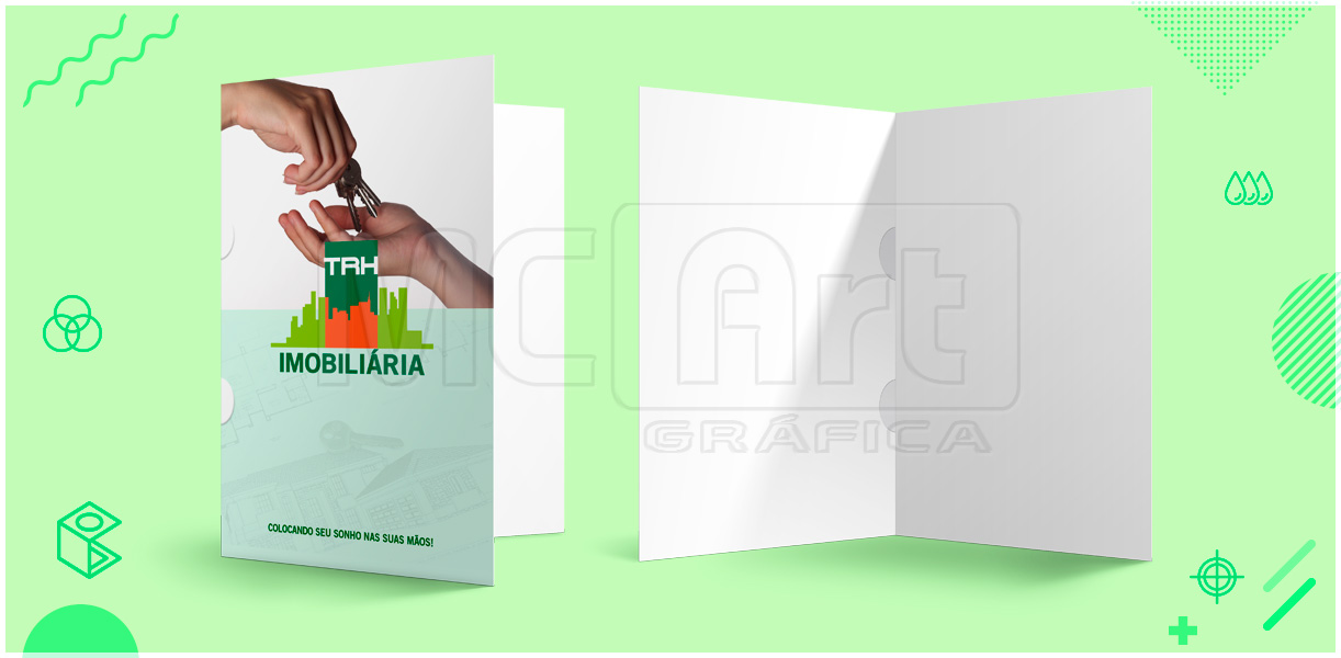 Pastas personalizadas com orelha pastas personalizadas, pastas com orelha, impressão de pastas com orelha